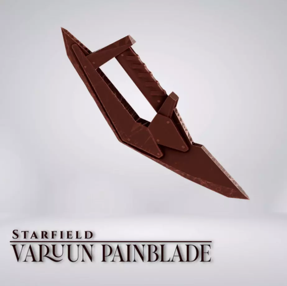 Varuun Painblade from Starfield 3D print model_0