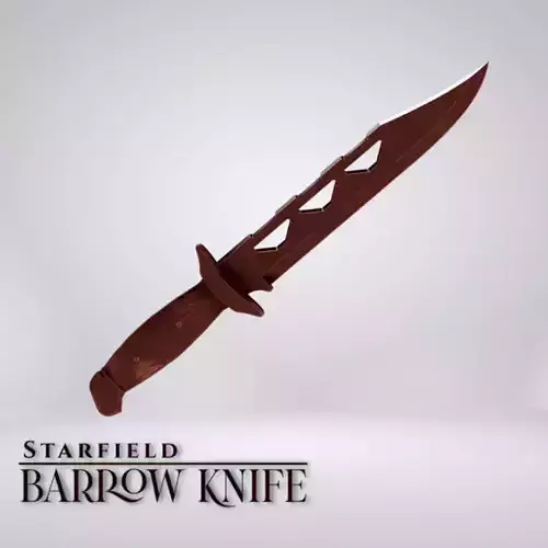 Barrow Knife from Starfield