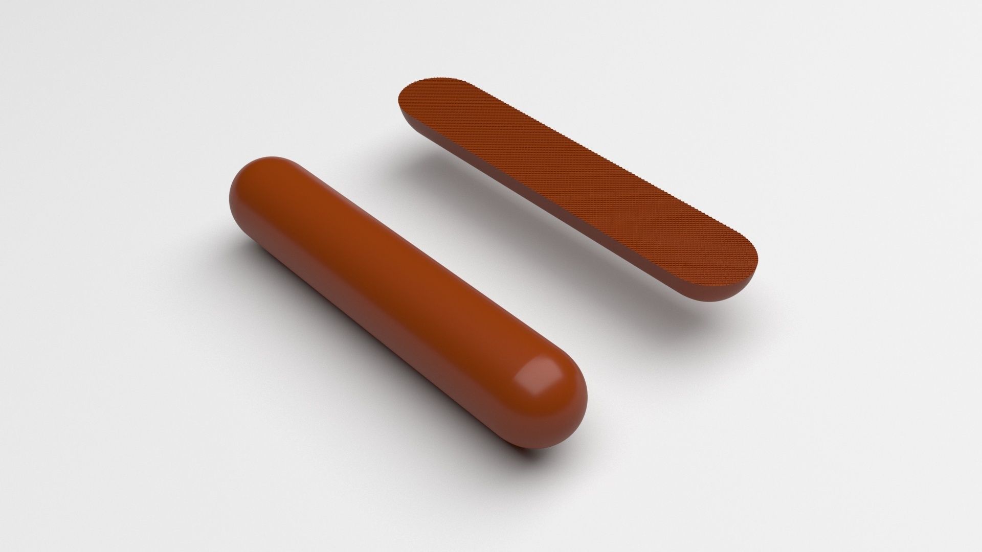 Chocolate Sticks 3D model_1