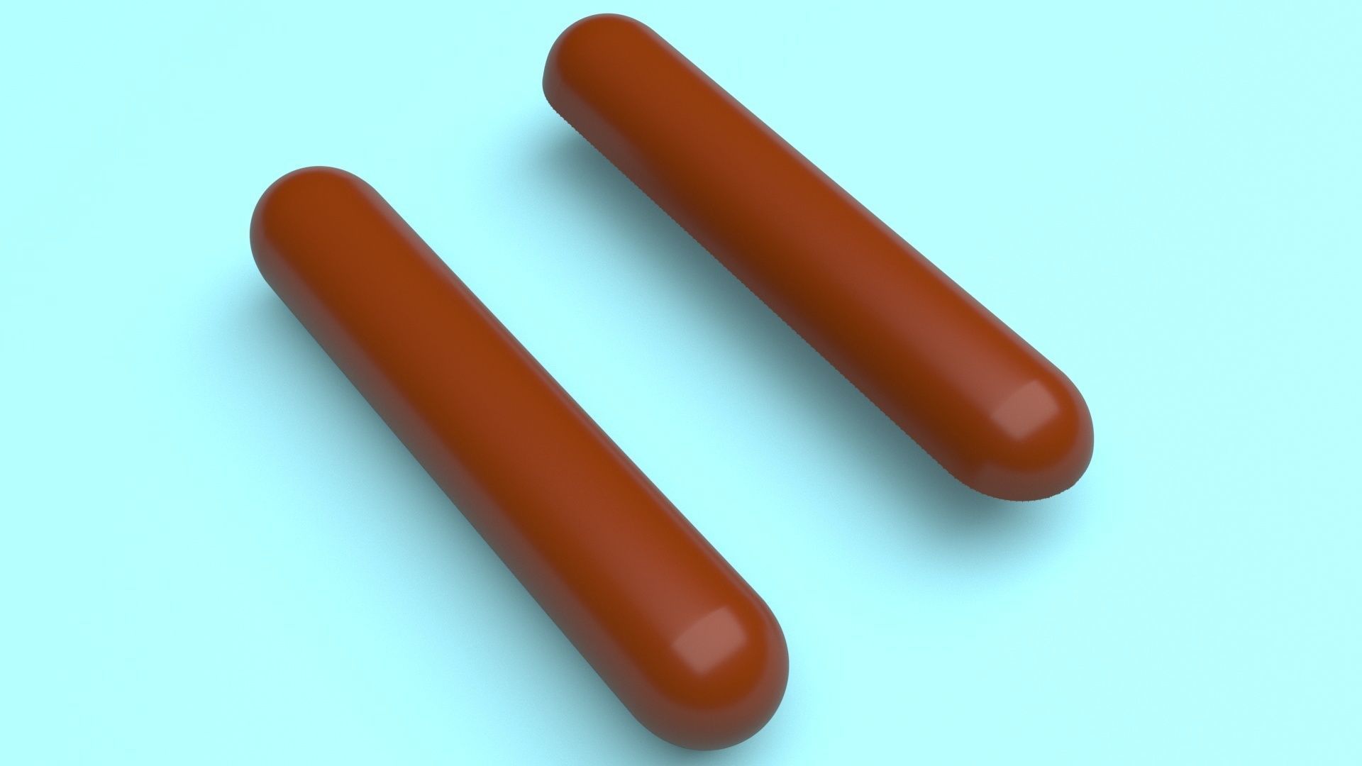 Chocolate Sticks 3D model_7