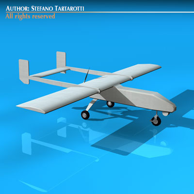 Pegasus UAV 3D model_2