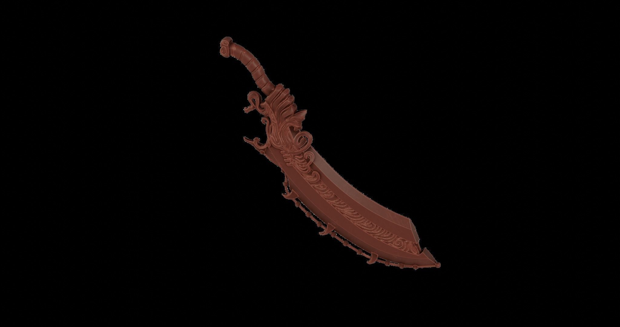 Ruego al Alba from Blasphemous II 3D print model_3