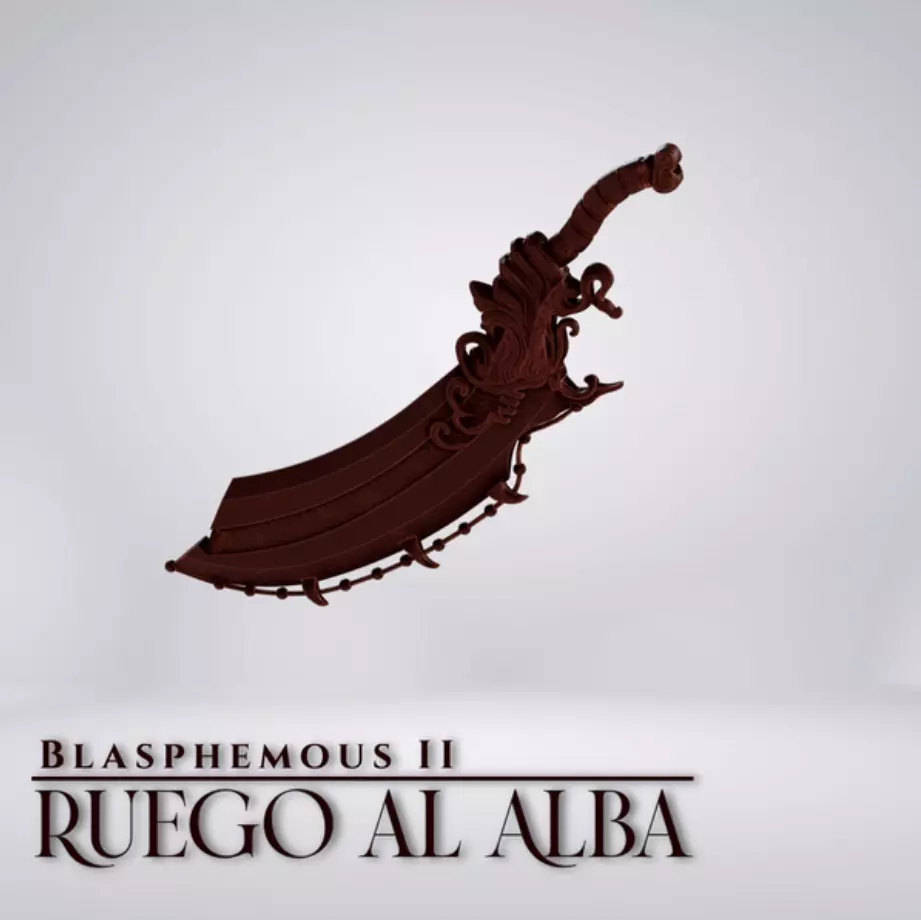 Ruego al Alba from Blasphemous II 3D print model_0