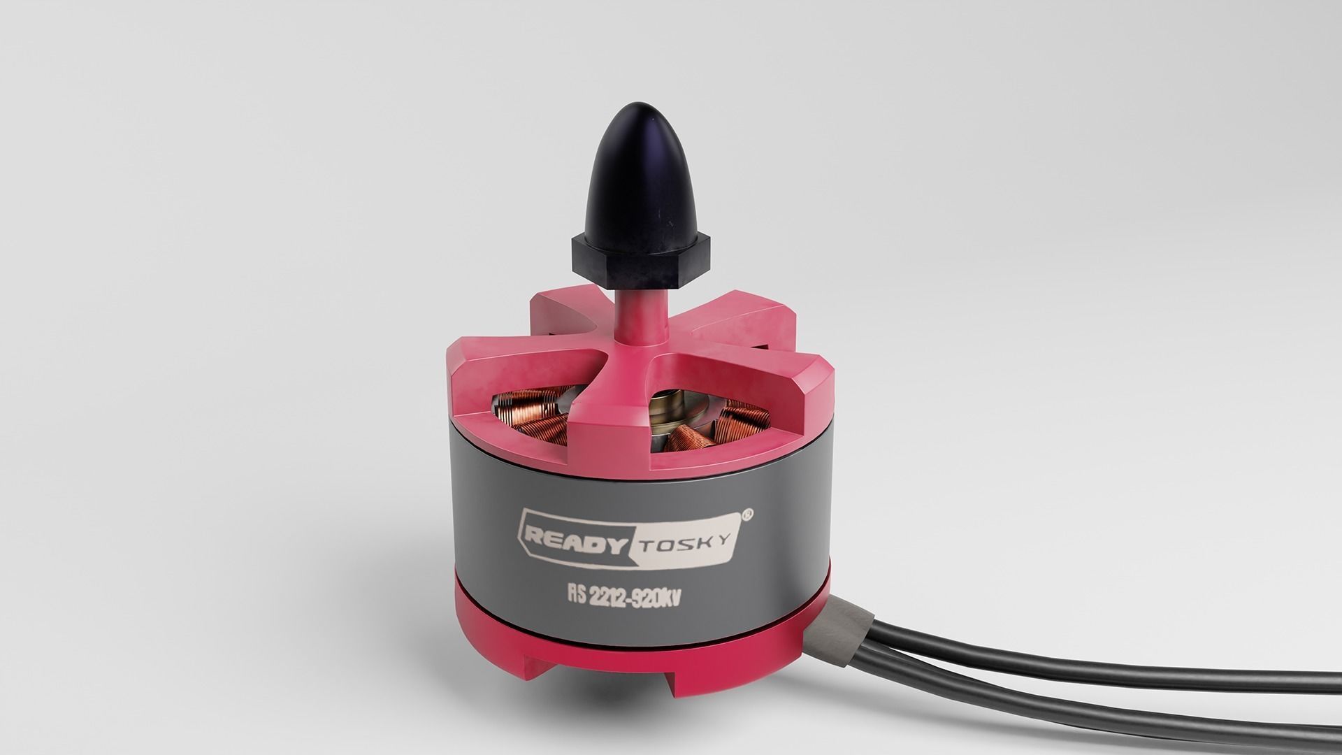 Quad Copter Motor 3D model_7