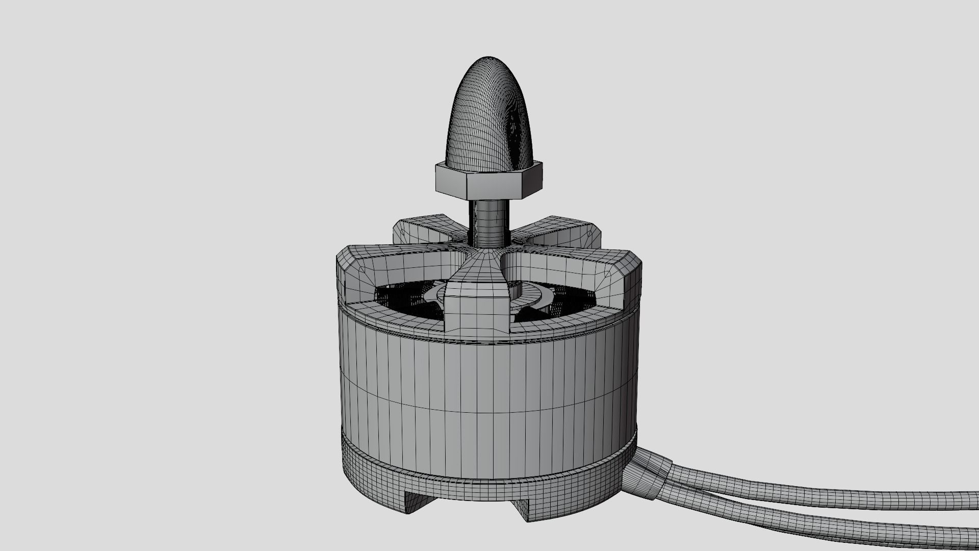 Quad Copter Motor 3D model_11