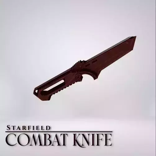 Combat knife from Starfield
