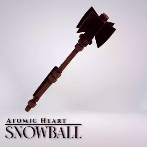 Snowball from Atomic Heart 3D print model