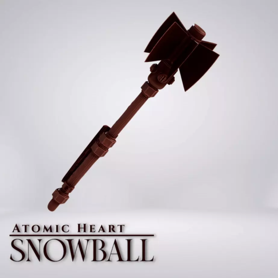 Snowball from Atomic Heart 3D print model_0