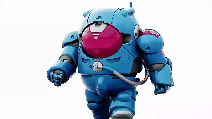 AMONG US CONCEPT CHARACTER C   RIGGED 3D model