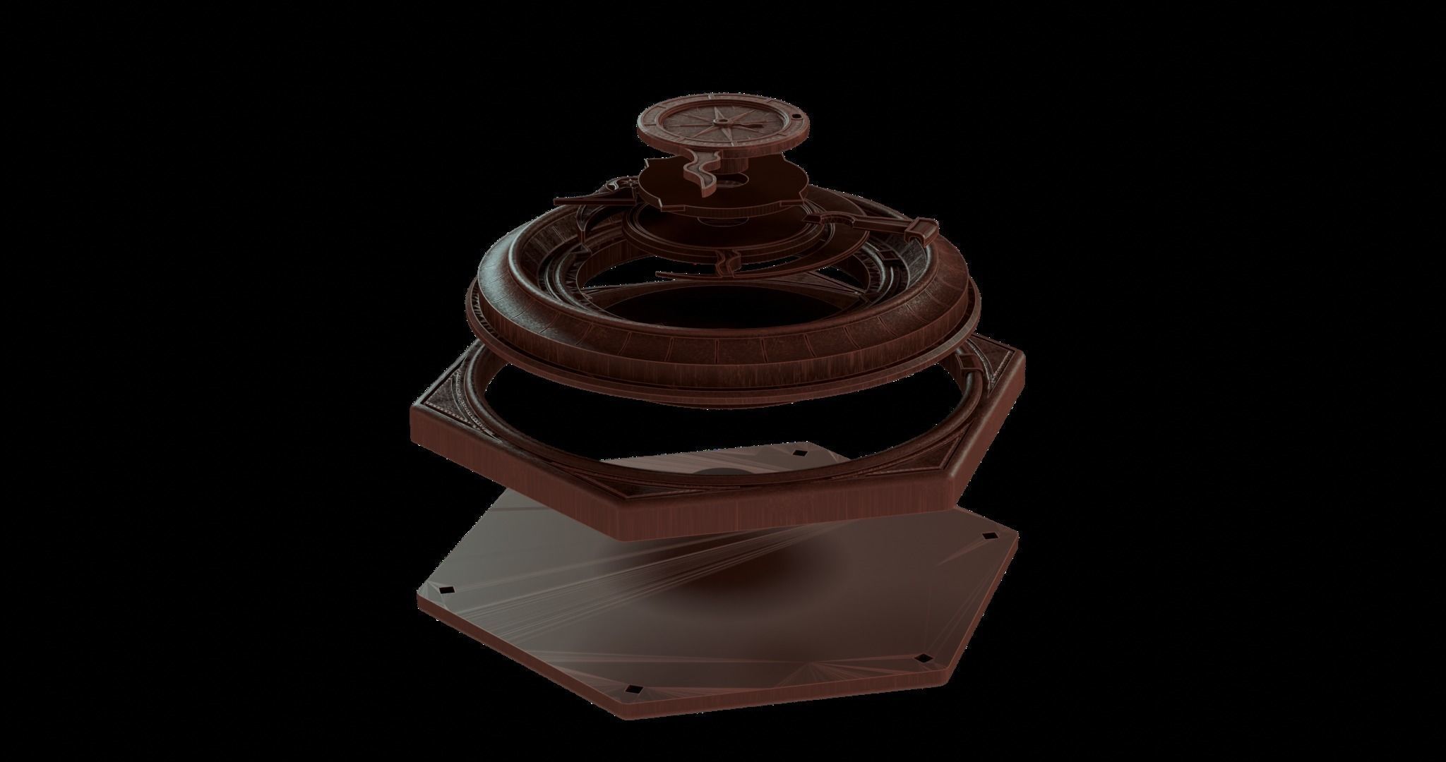 Dial of Destiny from Indiana Jones 3D print model_11