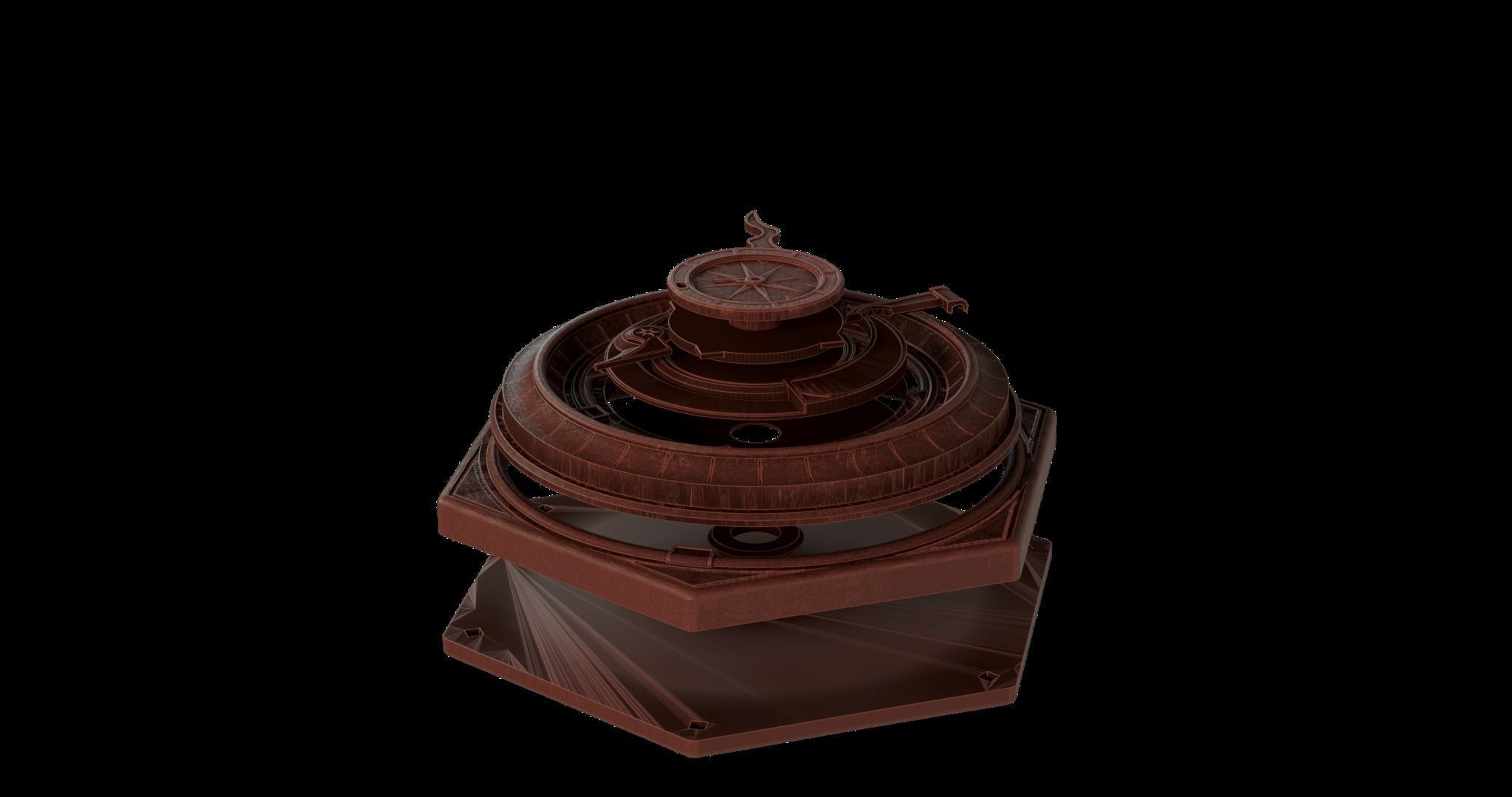 Dial of Destiny from Indiana Jones 3D print model_7