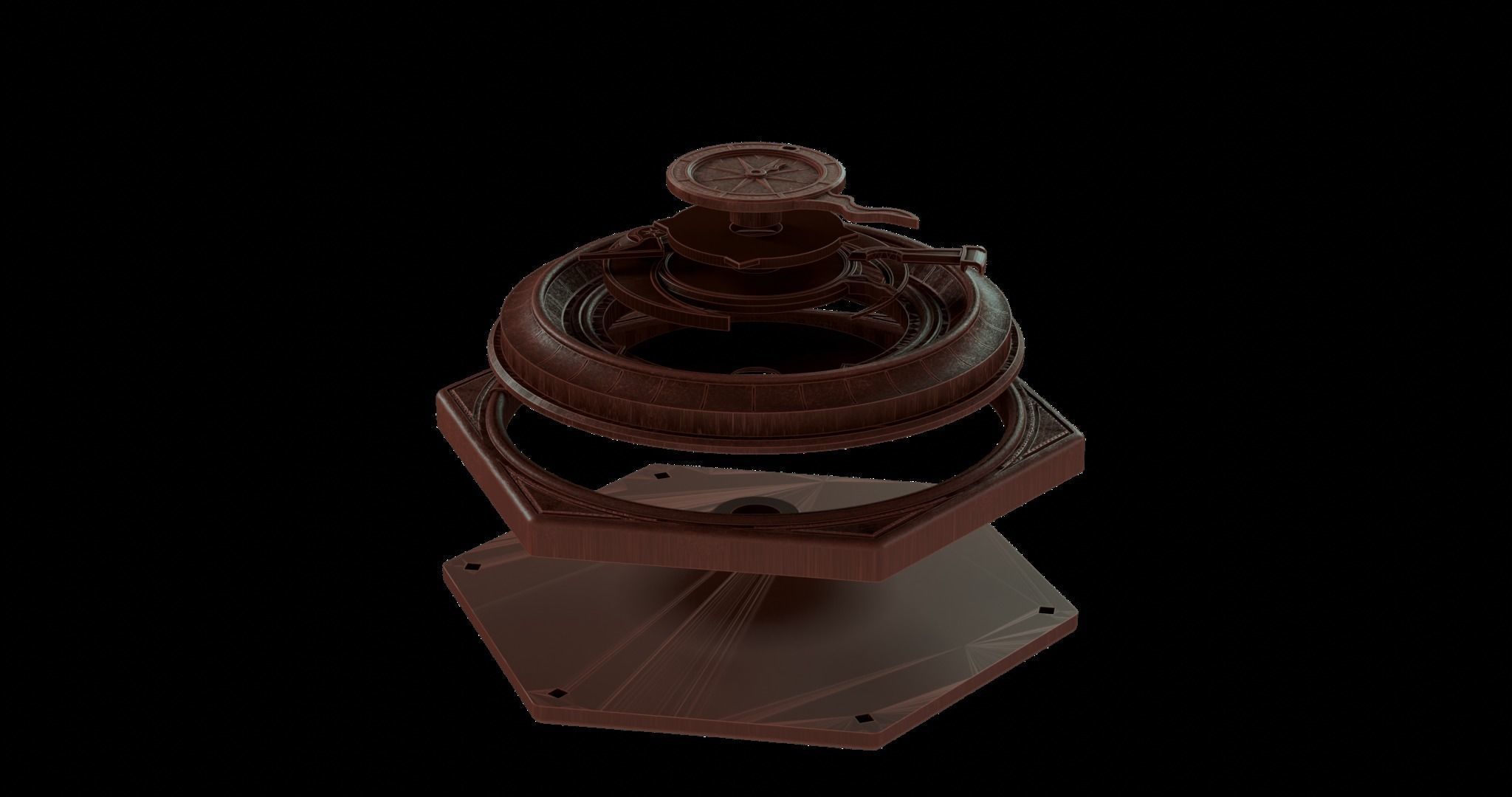 Dial of Destiny from Indiana Jones 3D print model_9