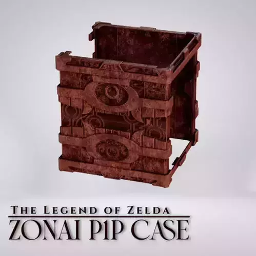 Zonai case for Bambulab P1P The Legend of Zelda 3D print model