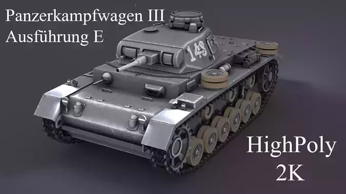 PzKpfw III - Panzer 3 Ausf E