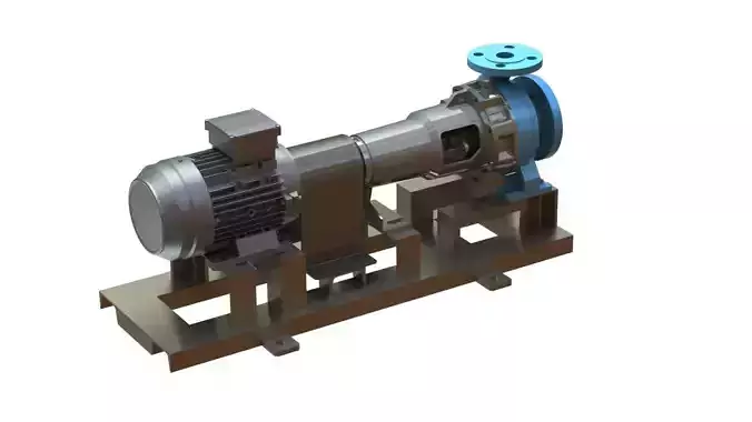 Centrifugal Pump 3D model