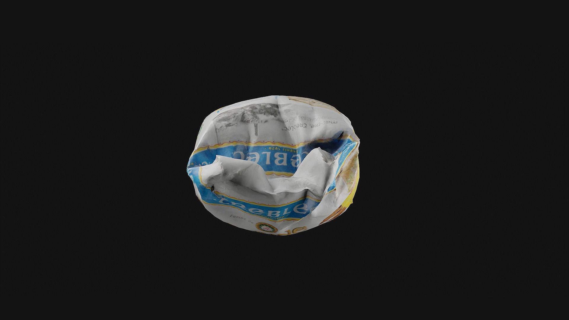 Buckwheat Flour 3D model_4