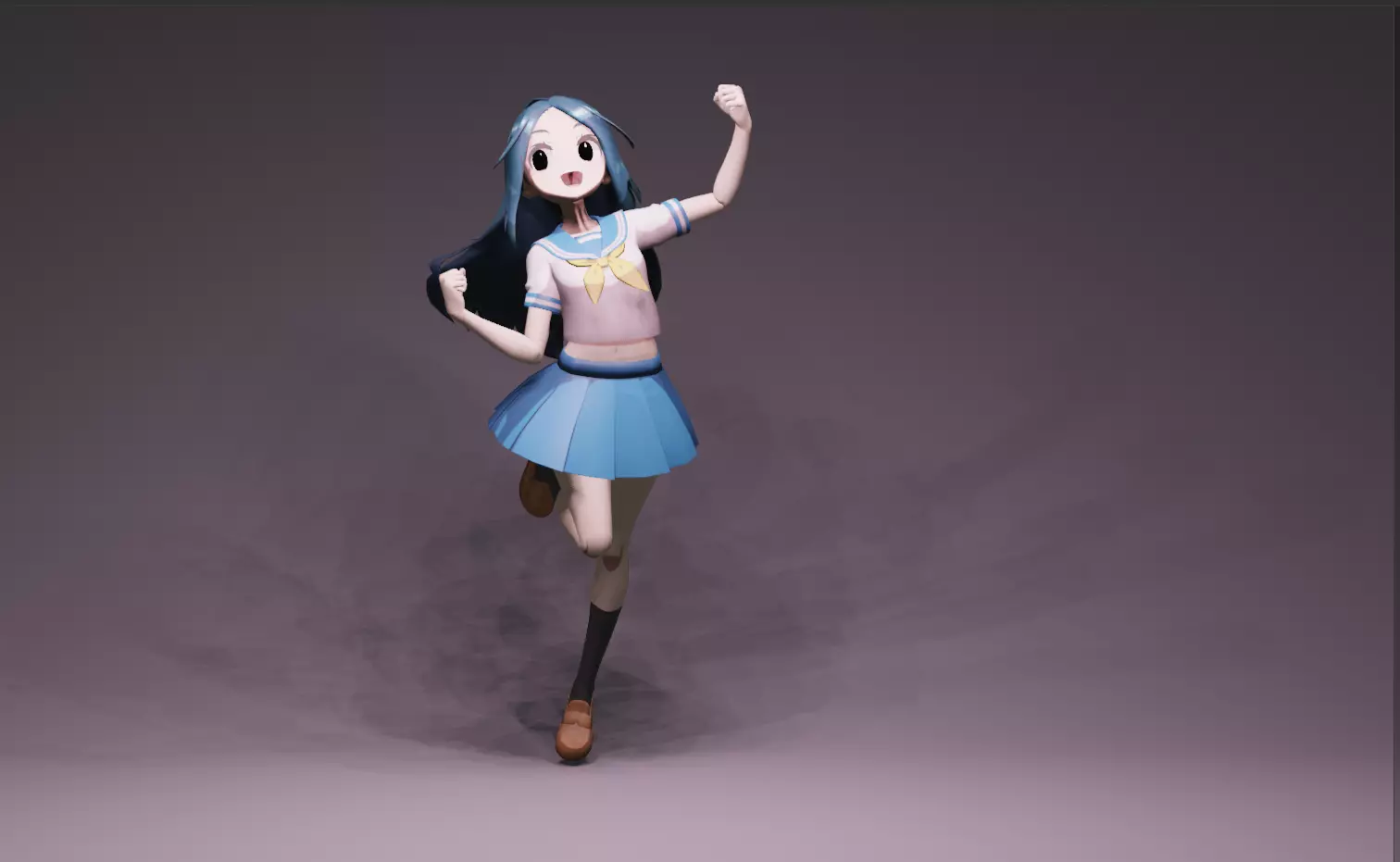 Anime Character - K-Chan 3D model