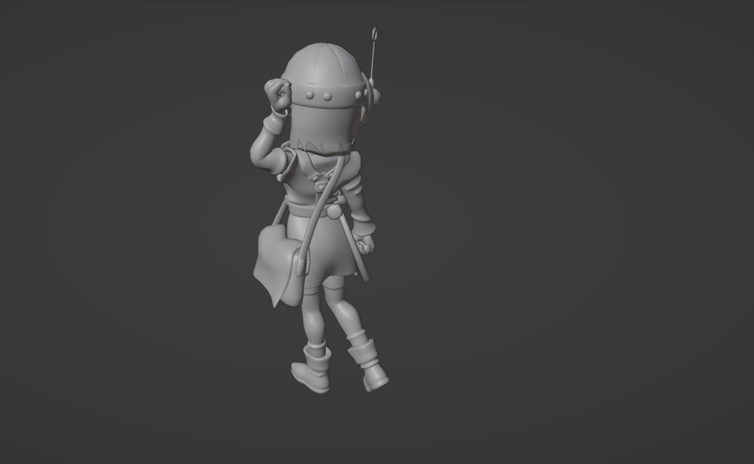 Anime Character - Lucca 3D model_10
