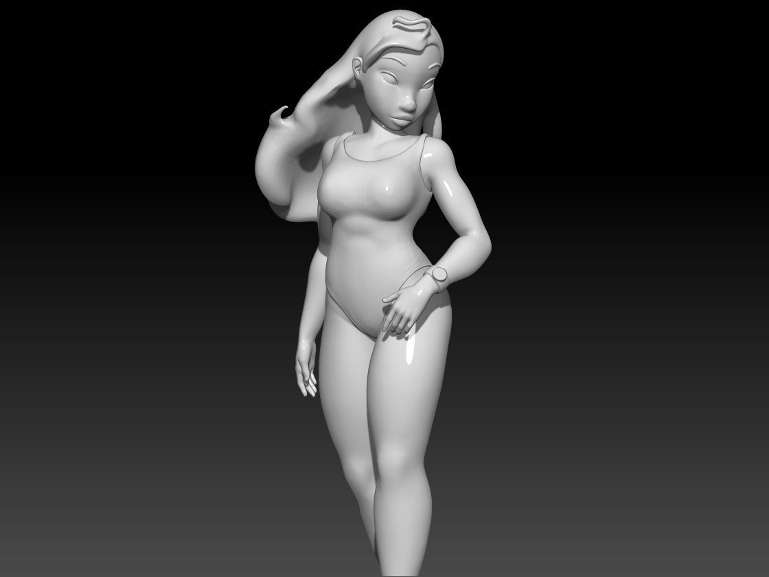 lifeguard Lilo y Stitch 3D print model_1