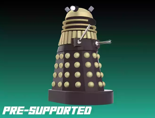 Planet of the Daleks Supreme - 32mm Miniature -  3D print model