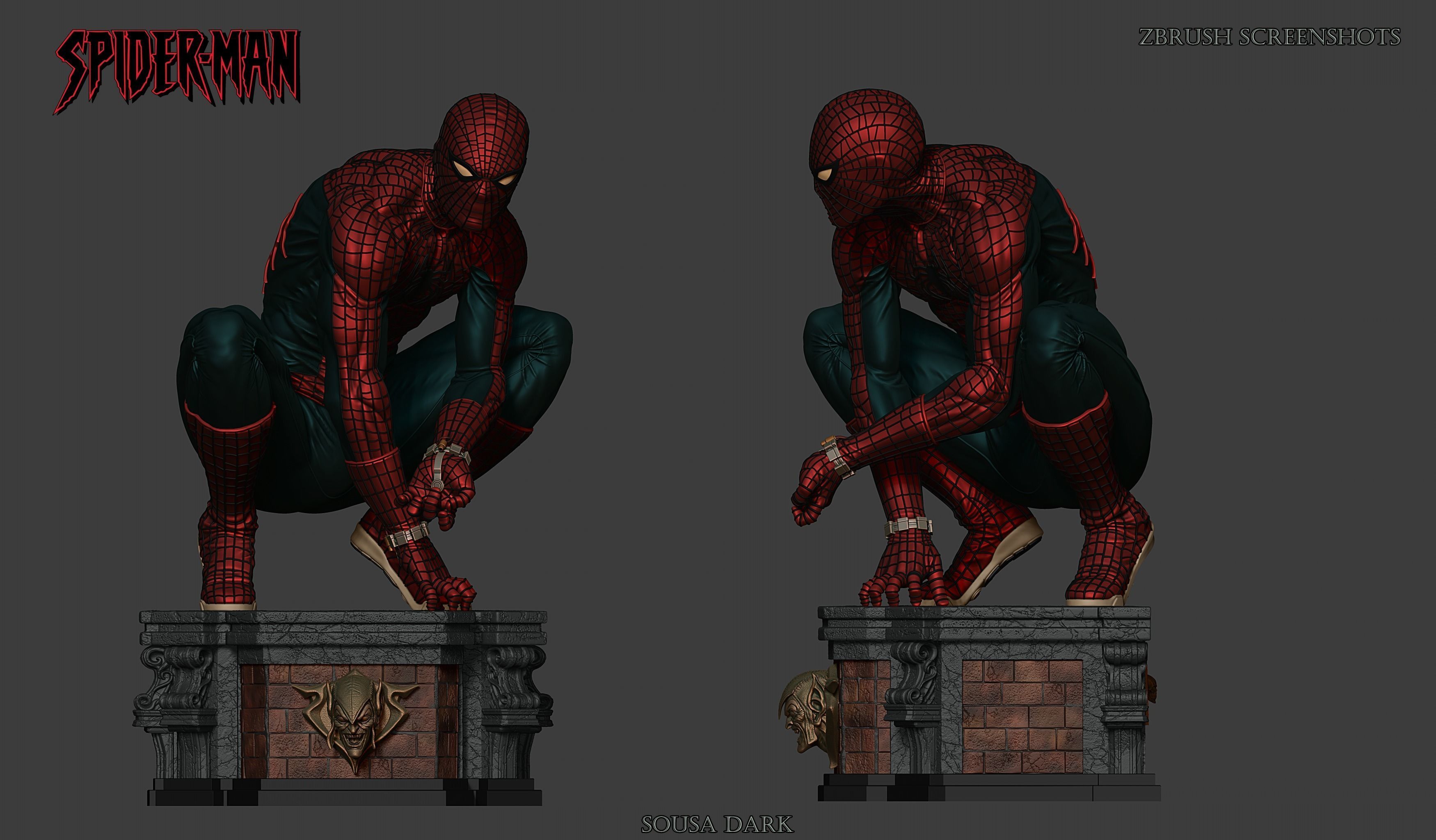 SPIDER-MAN 3D print model_9