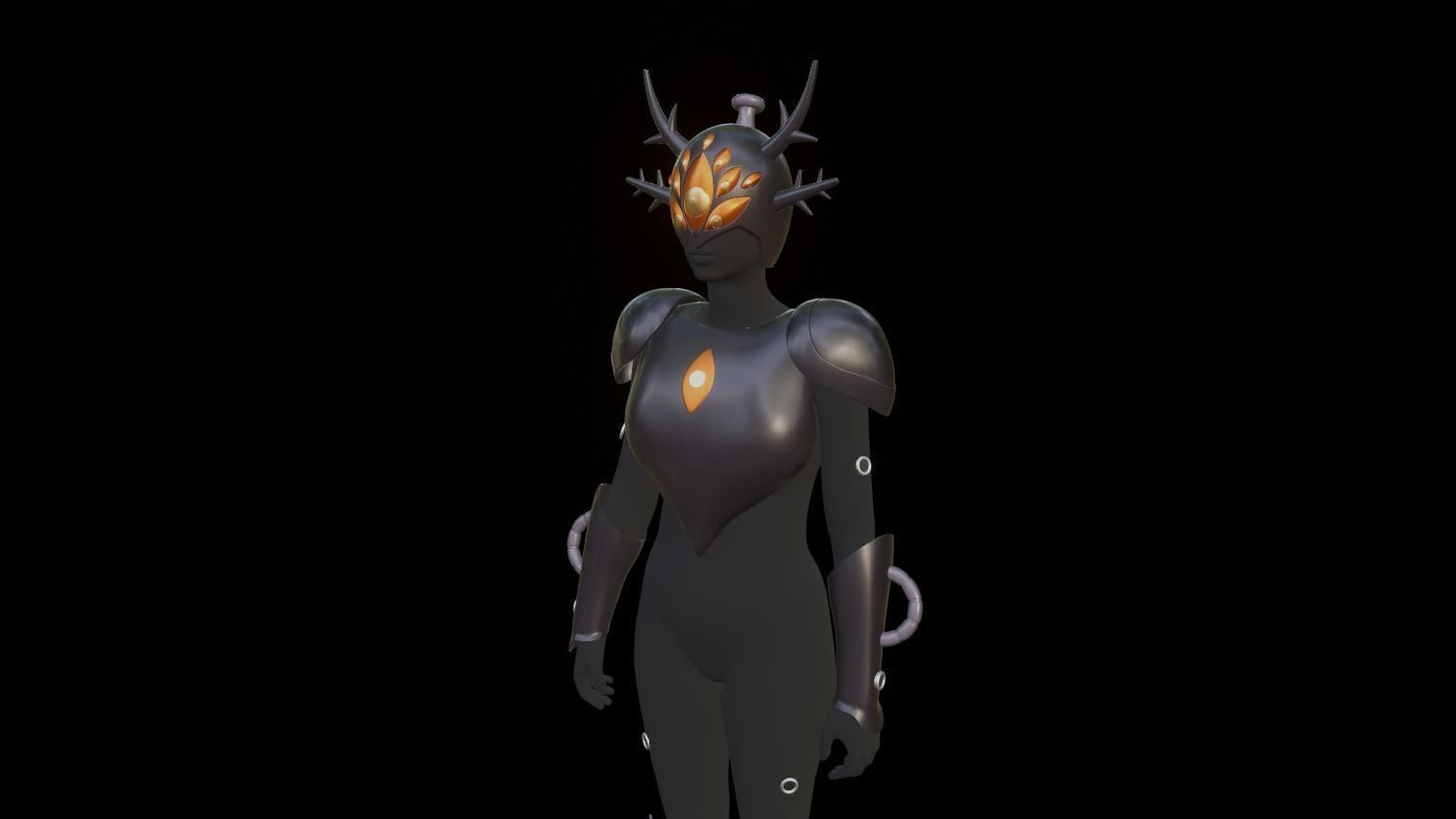 Marcy Wu Darcy Amphibia cosplay 3d model 3D print model 3D print model_2