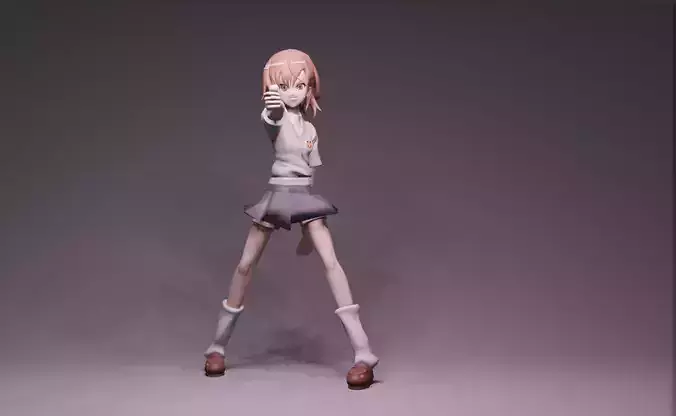 Anime Character - Mikoto Misaka