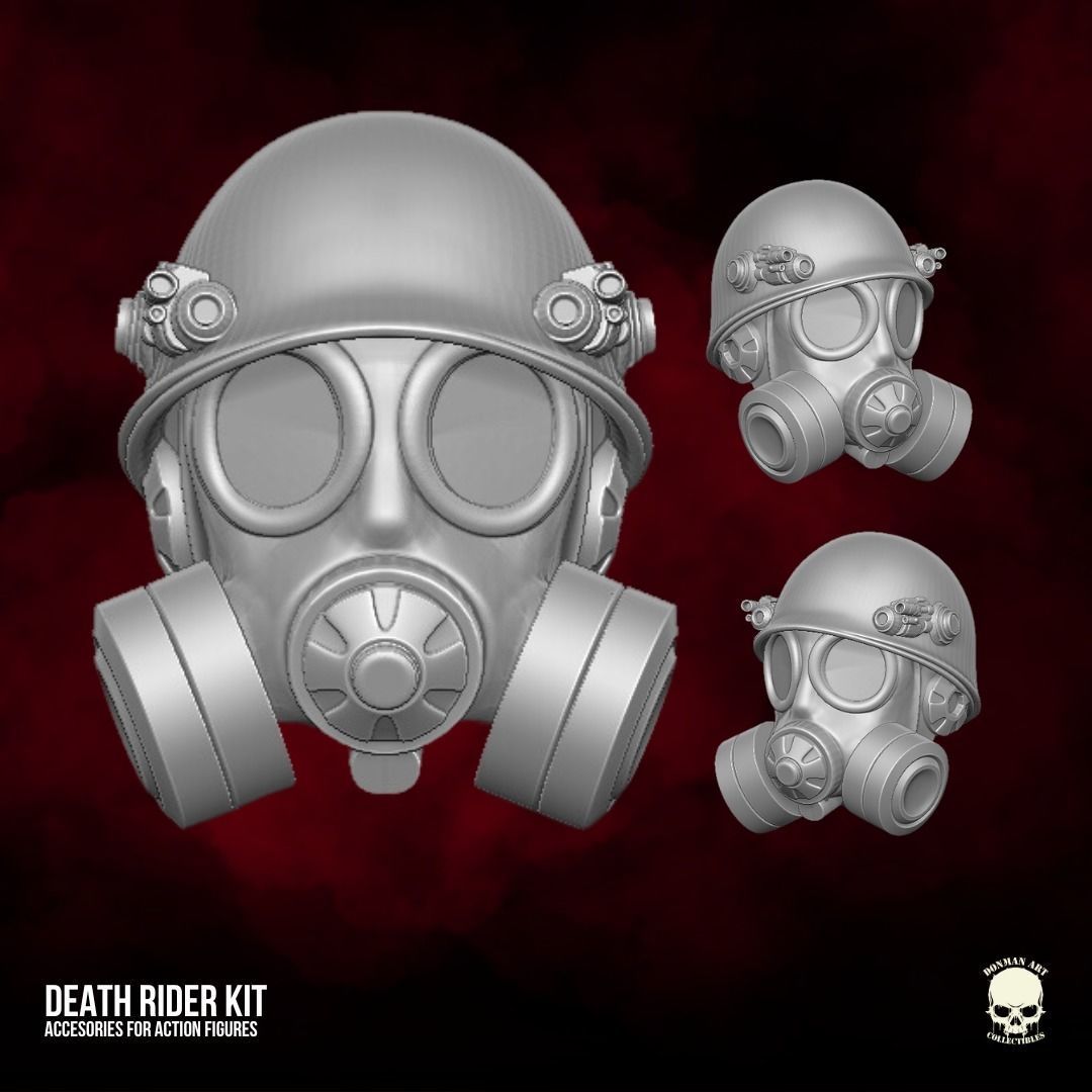 Deathrider Kit 3D printable files for Action Figures 3D print model_14