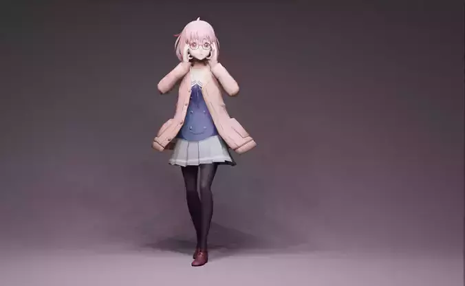 Anime Character - Mirai Kuriyama