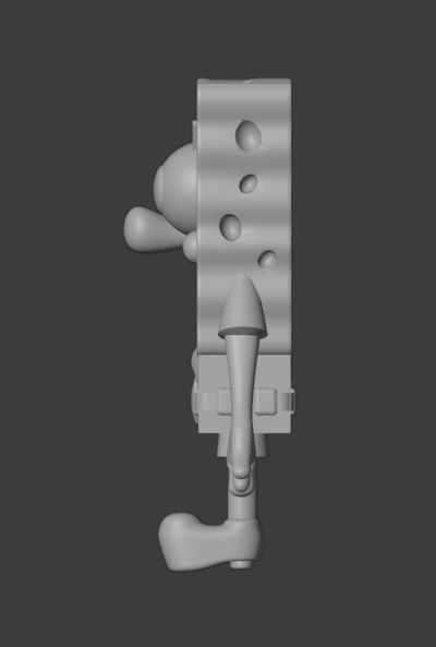SpongeBob 3d Model 3D model_5