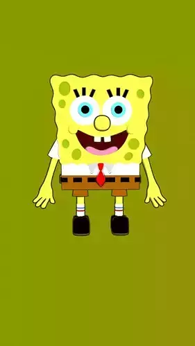 SpongeBob 3d Model 3D model