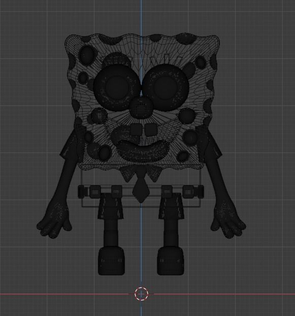 SpongeBob 3d Model 3D model_7