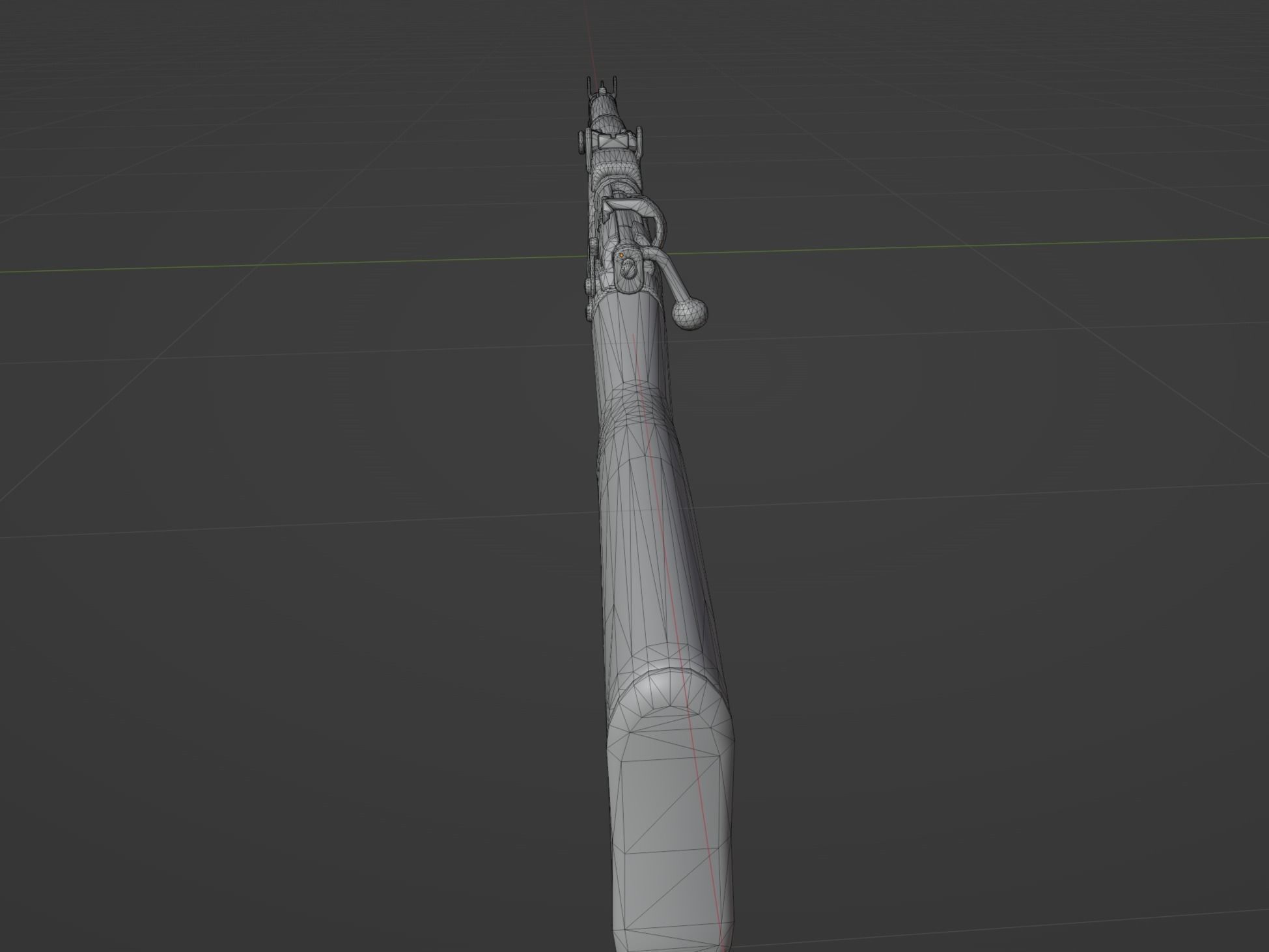 Lee Enfield MK3 SMLE Low-poly 3D model_3