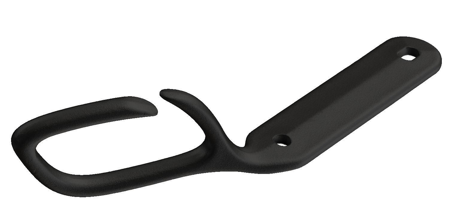 Dodge Challenger Seat Belt Holders 3D print model_1