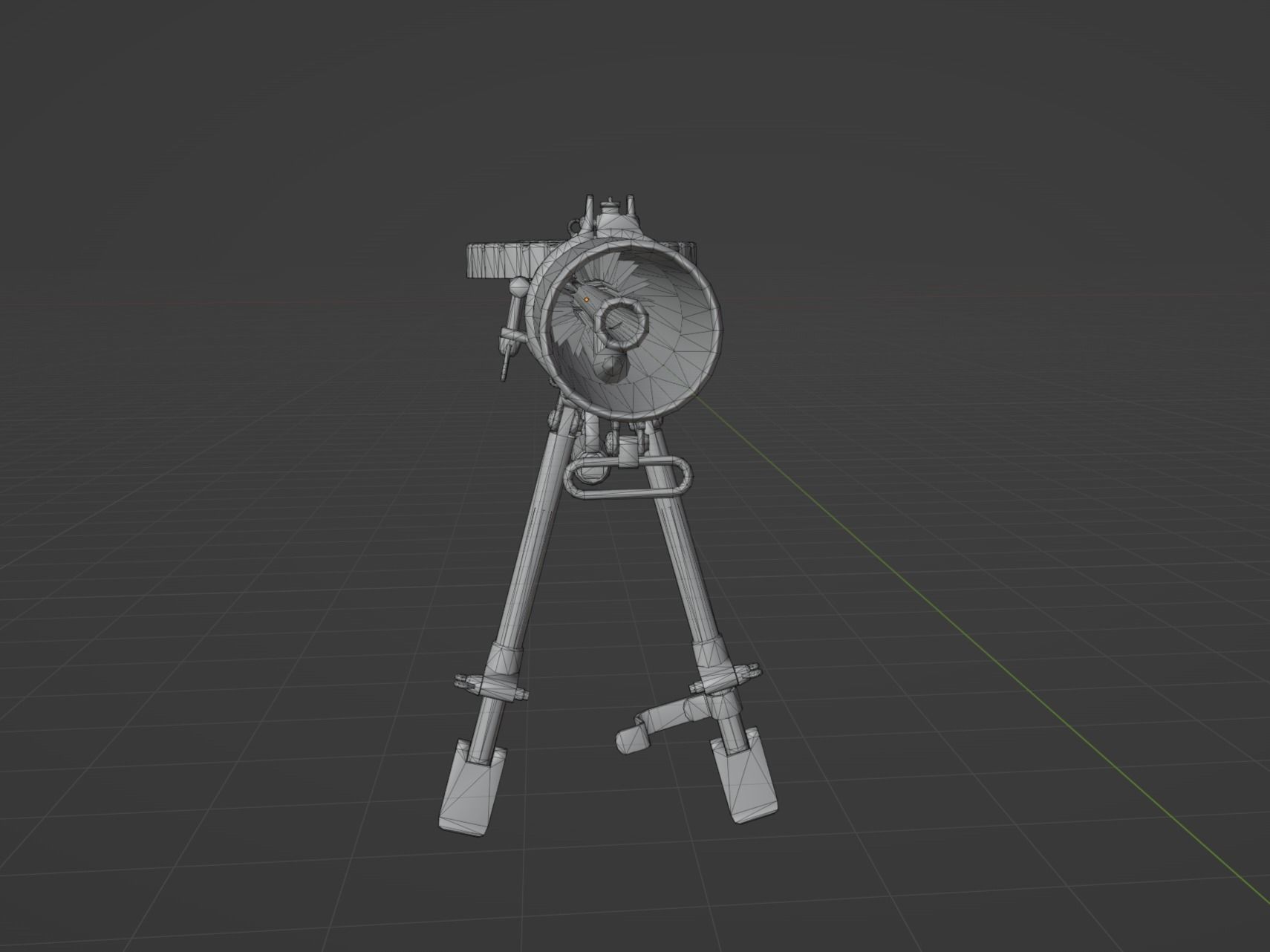 Lewis Gun 3D model_7