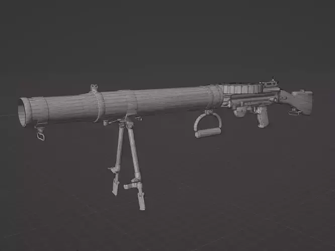 Lewis Gun 3D model