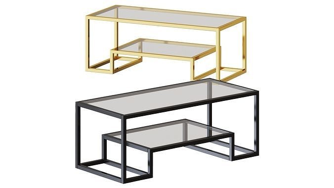 Imel Frame Coffee Table Mercer 41 3D model