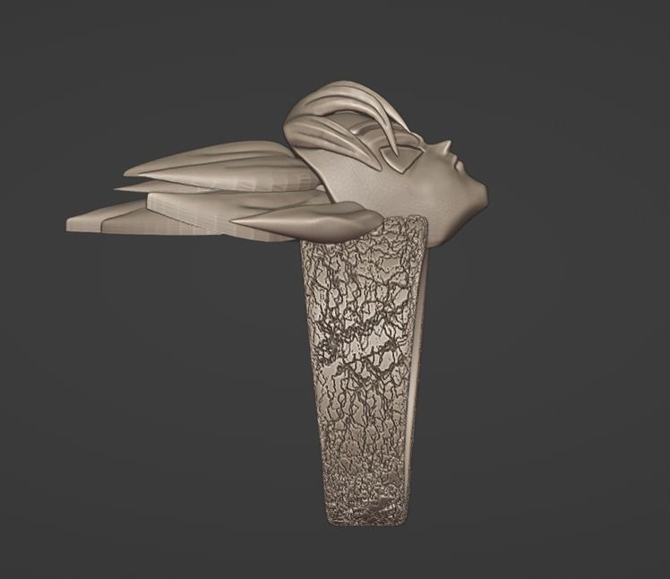 Goku ring  3D print model_4