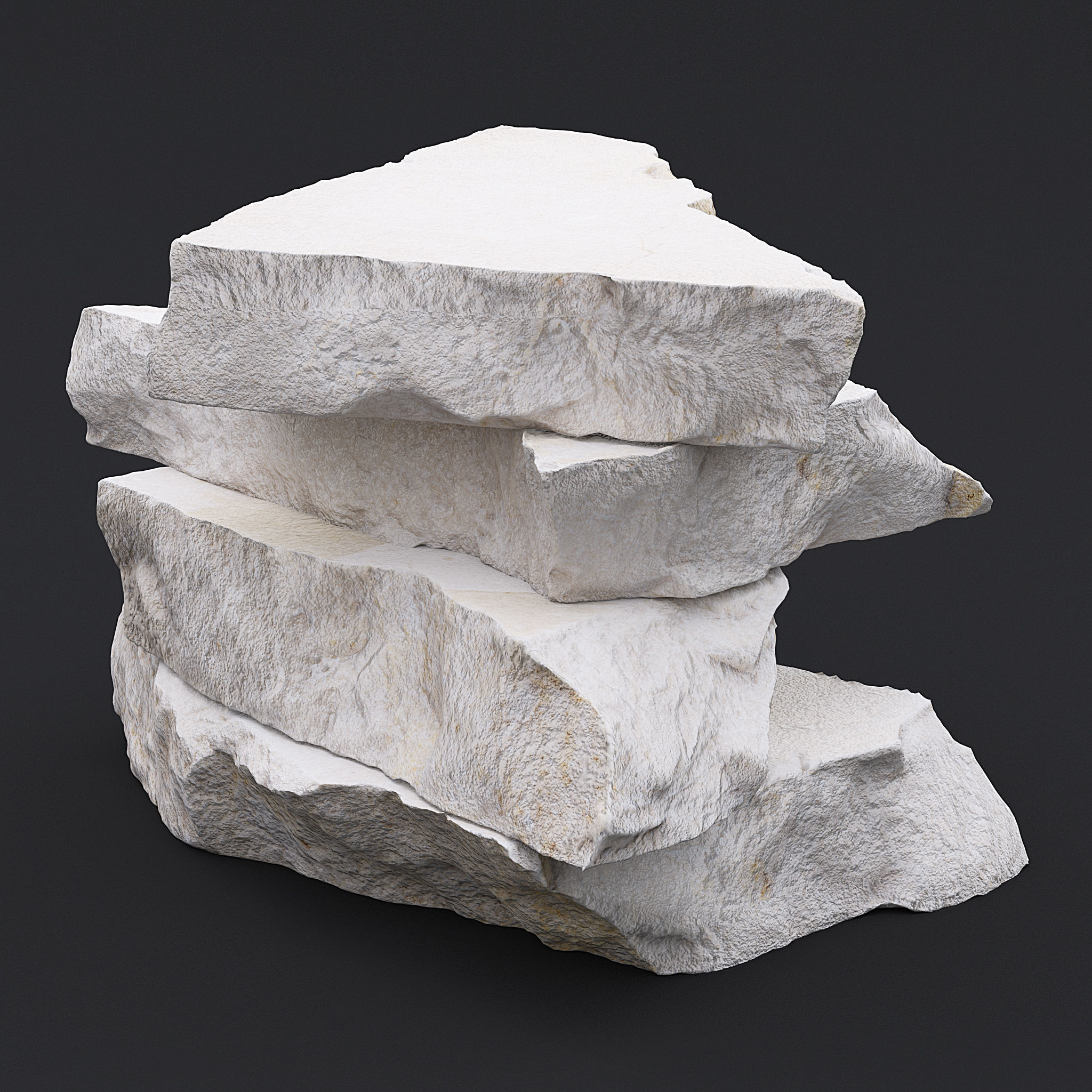 Stone IX 3D model_1
