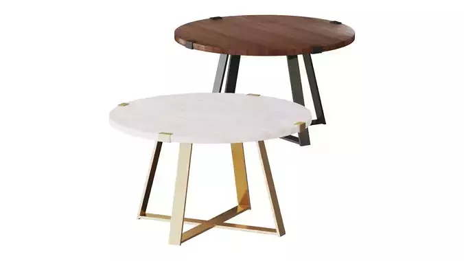 Enrique Cross Legs Coffee Table