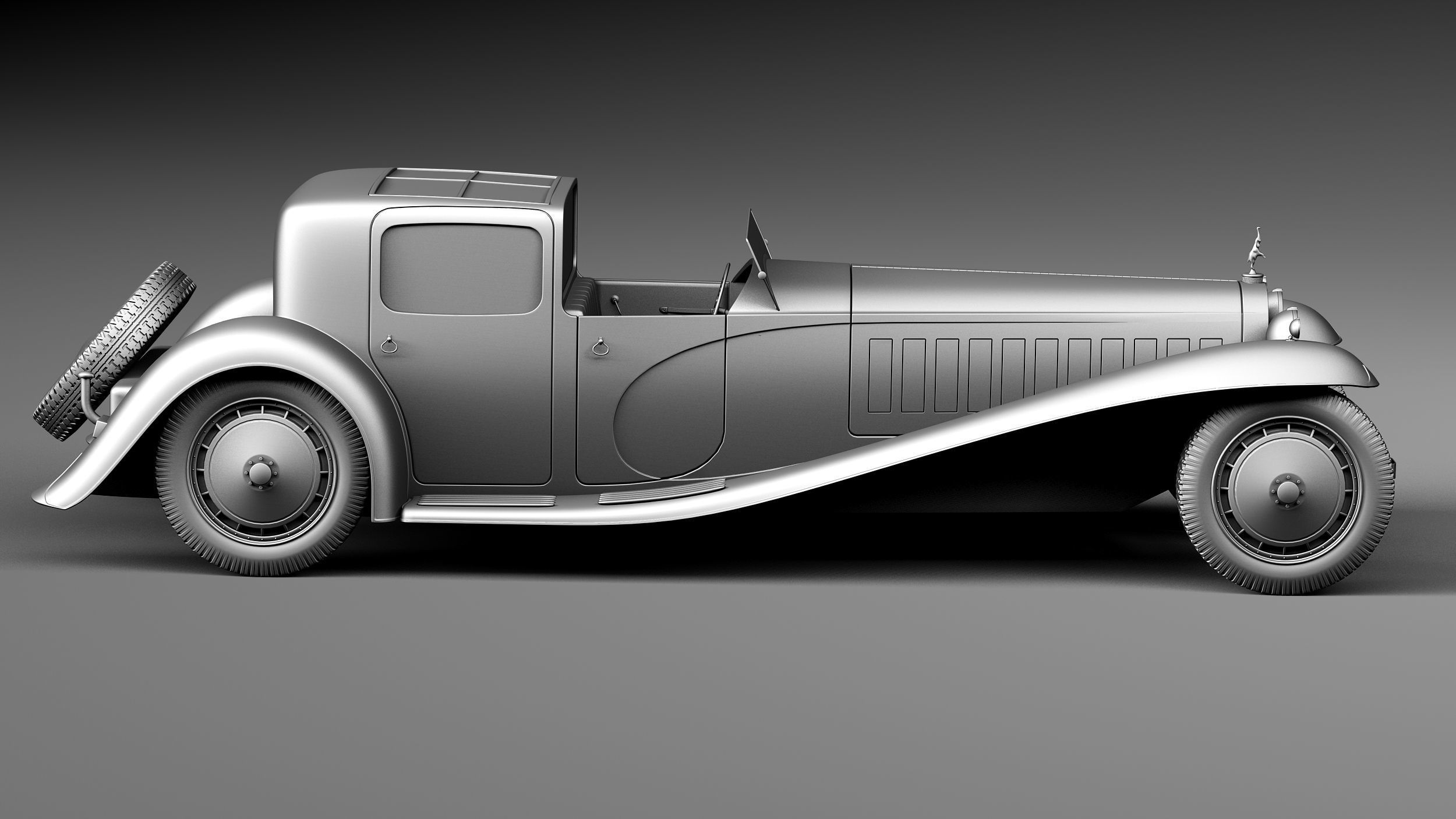 Bugatti Type 41 Royale Coupe Napoleon 3D model_14