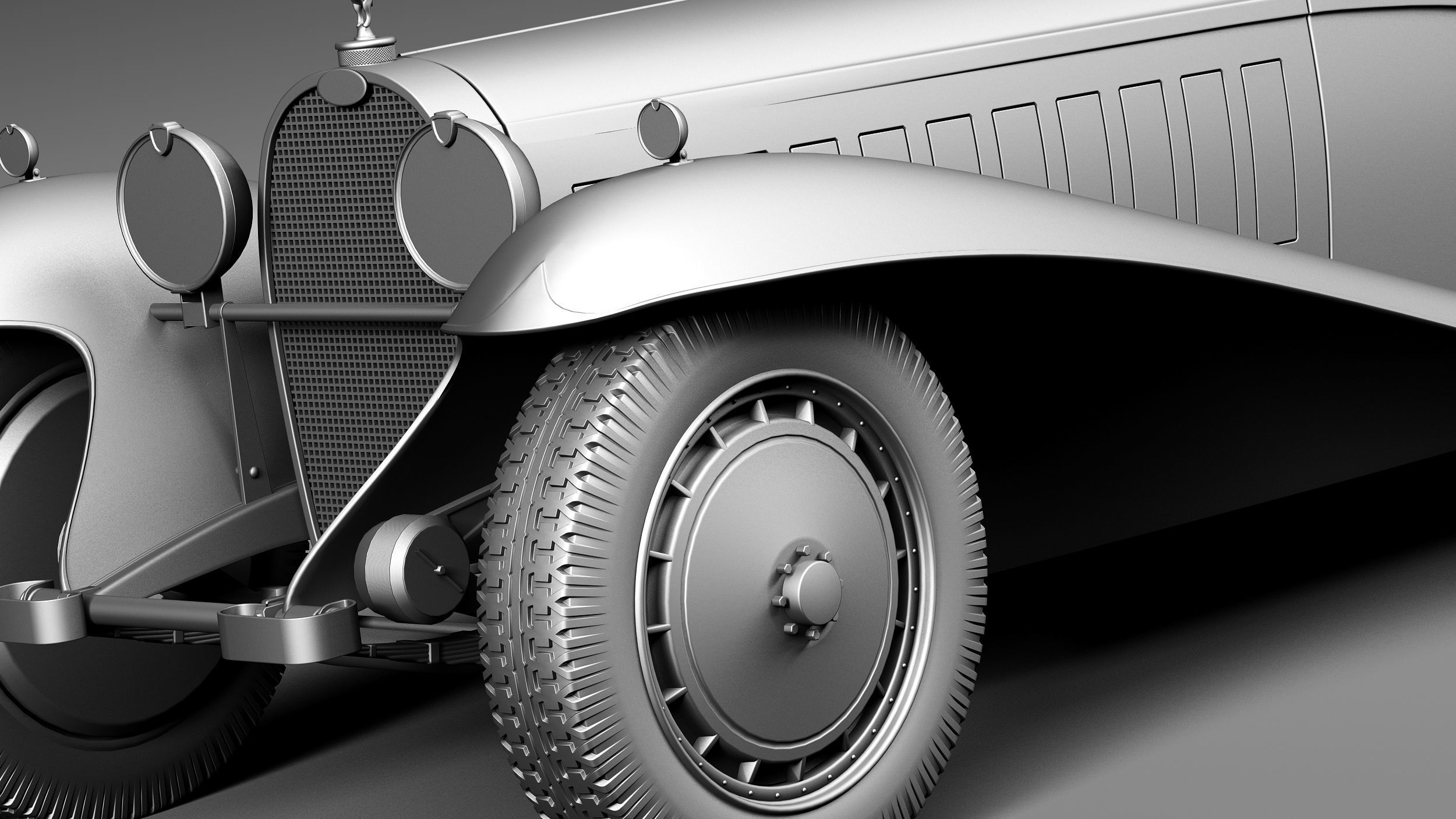 Bugatti Type 41 Royale Coupe Napoleon 3D model_10