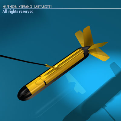 Variable depth sonar 3D model | CGTrader