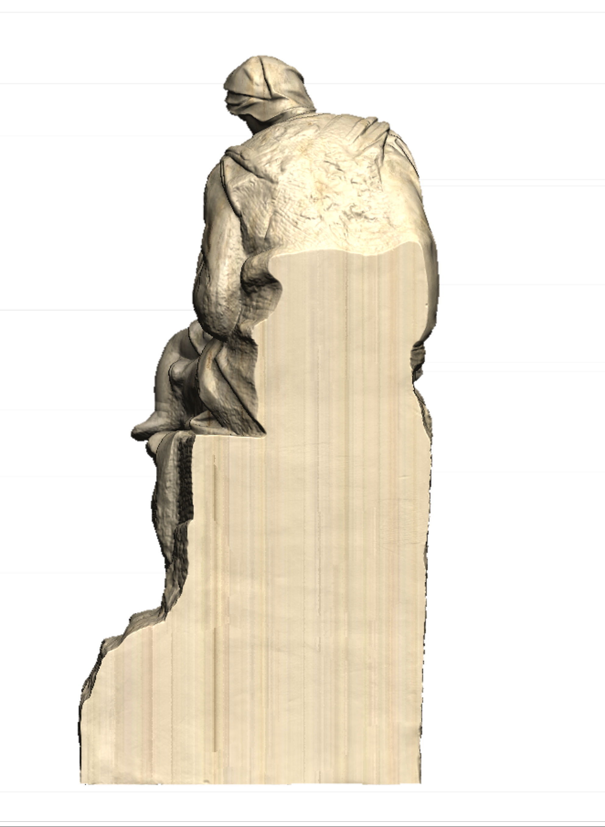 MICHELANGELO MADONNA MEDICI  3D print model_9