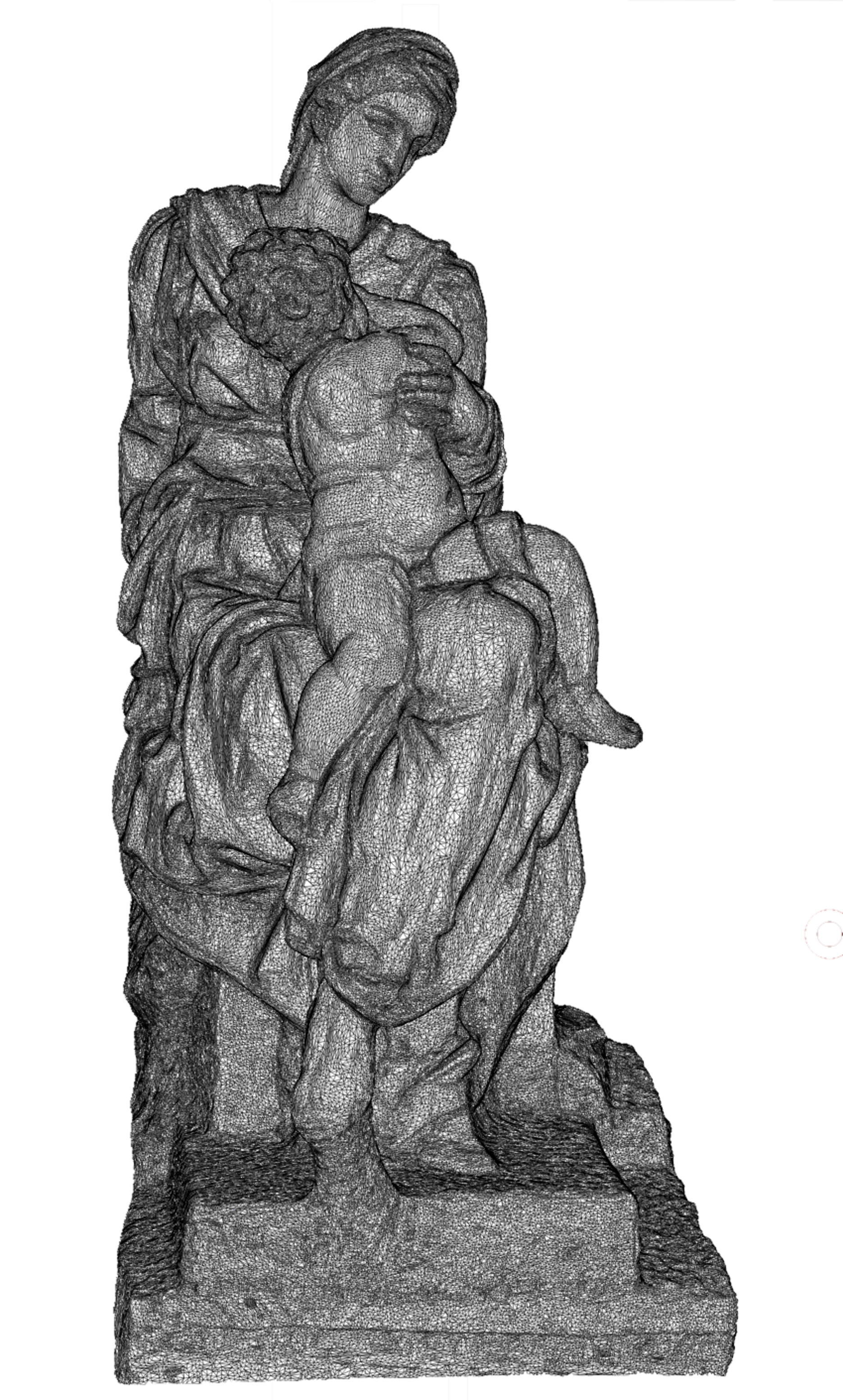 MICHELANGELO MADONNA MEDICI  3D print model_13