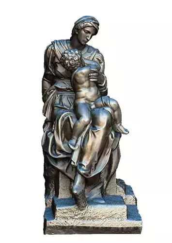 MICHELANGELO MADONNA MEDICI  3D print model
