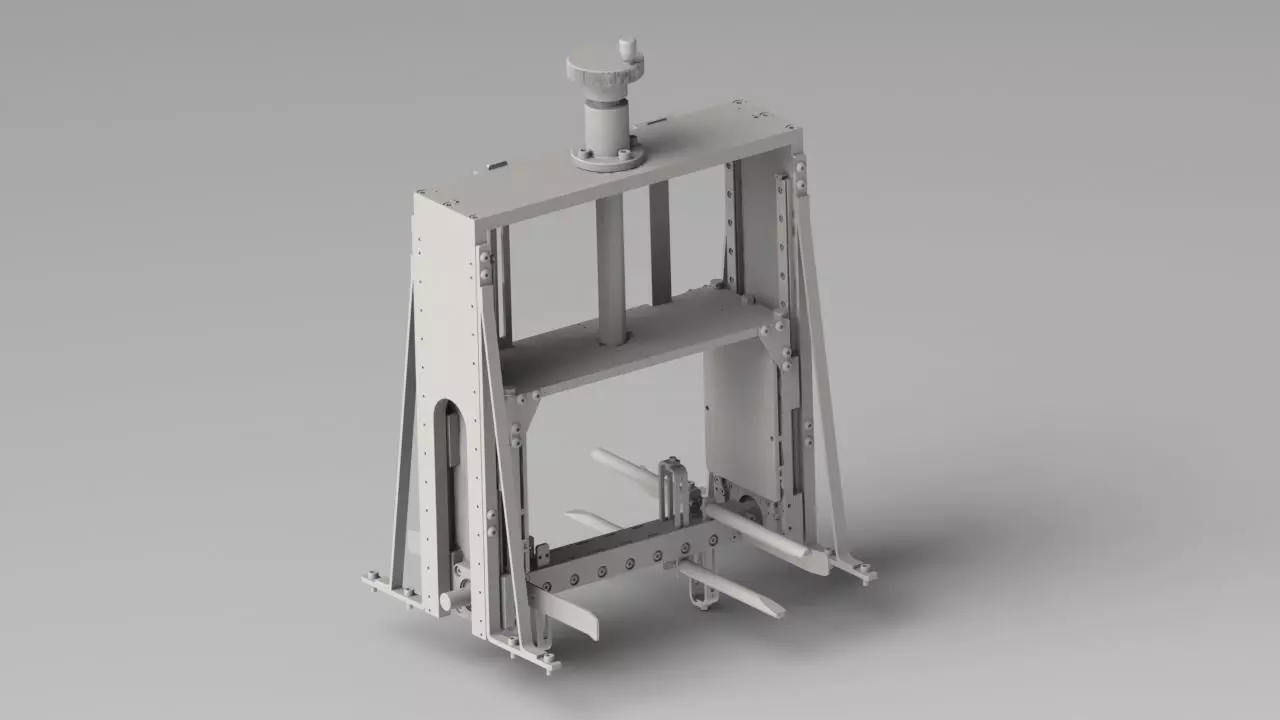Flipper Mechanism 3D model_0