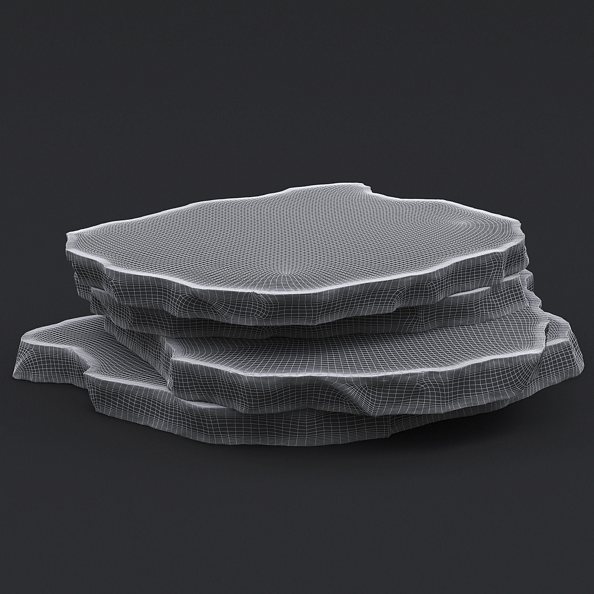 Stone VIII 3D model_4