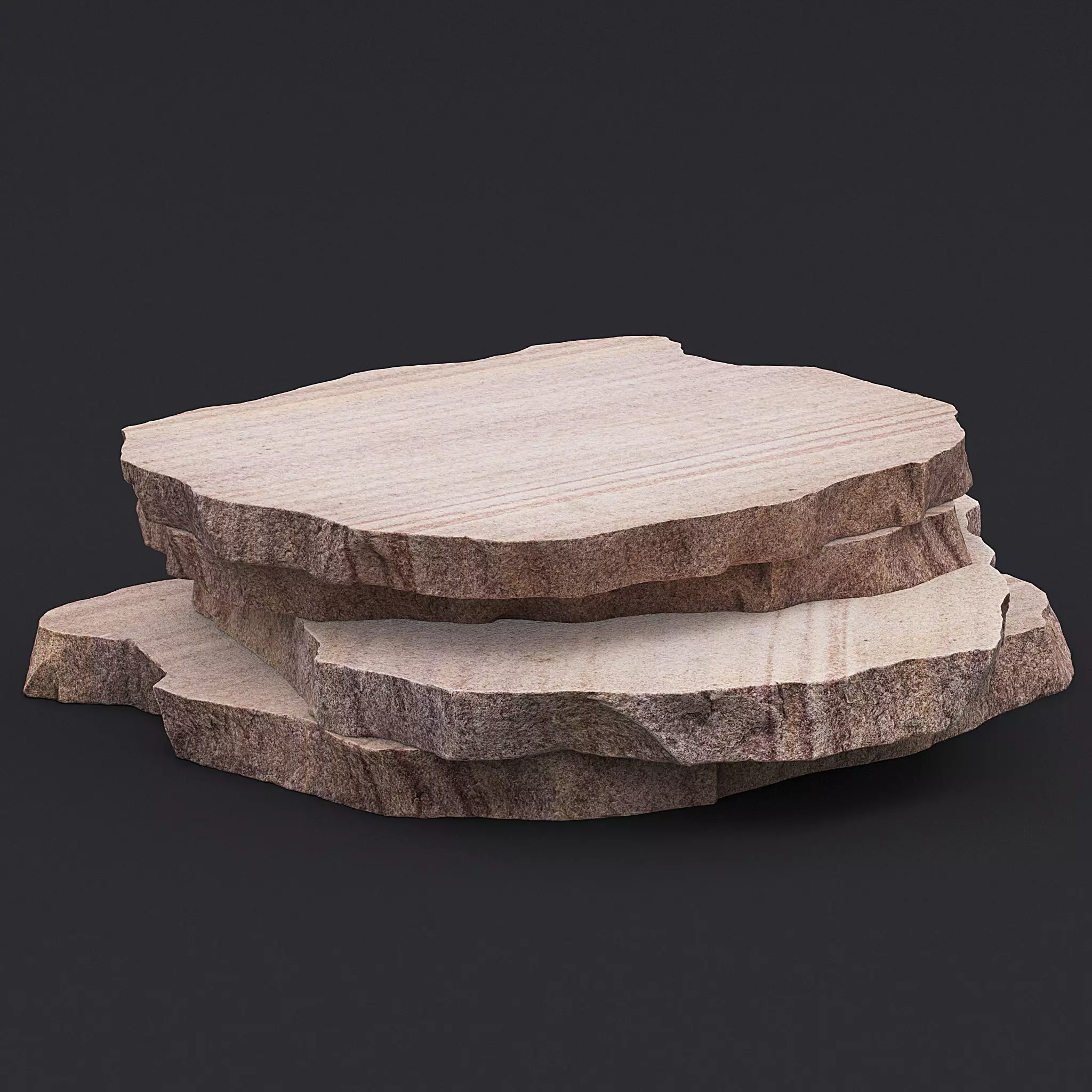 Stone VIII 3D model_0