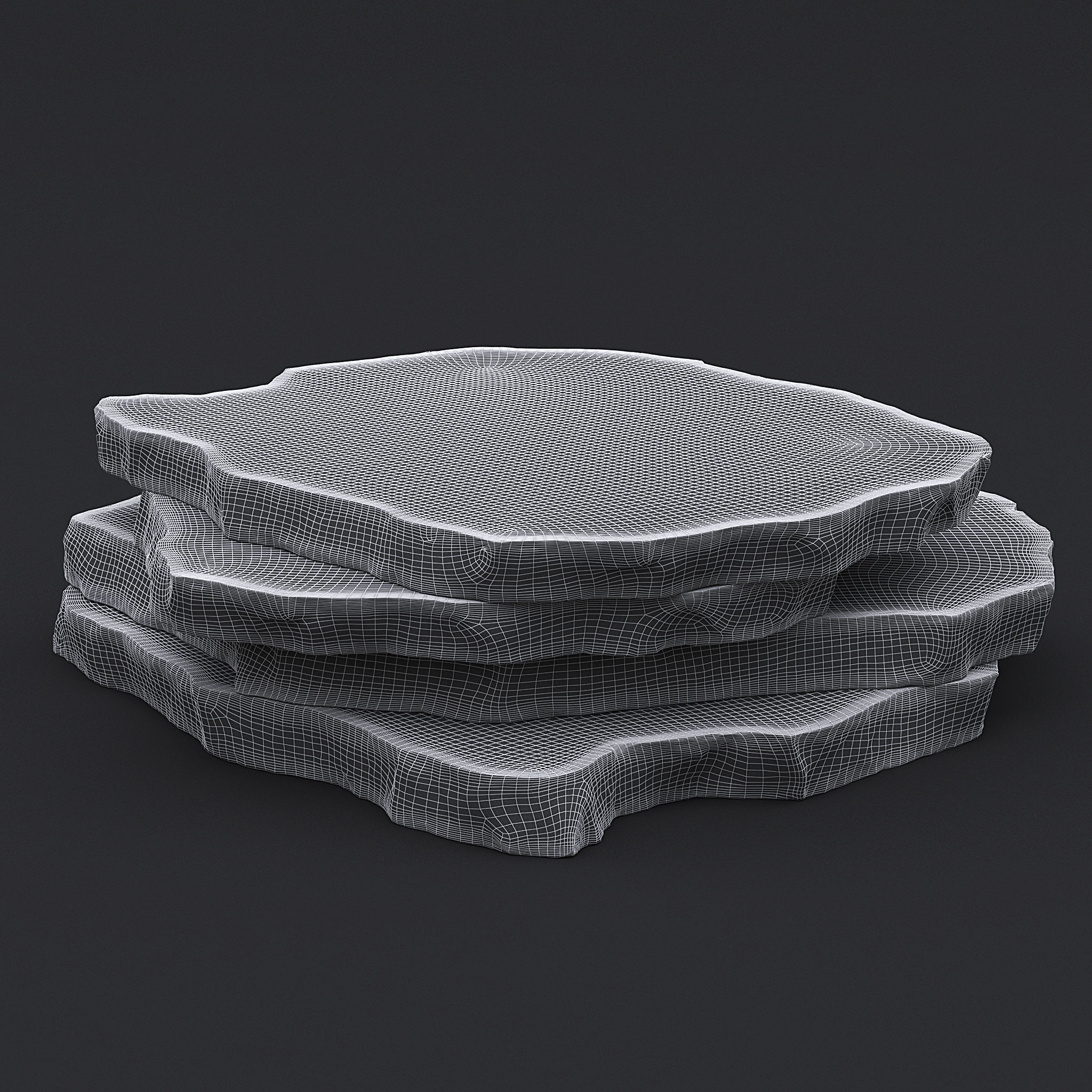 Stone VIII 3D model_5